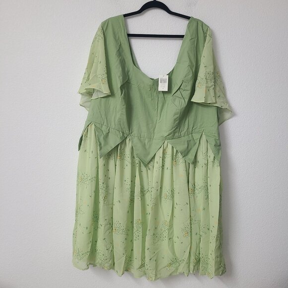 Her Universe Dresses & Skirts - Her Universe Tinkerbell Retro Dress Plus Size 30 Green